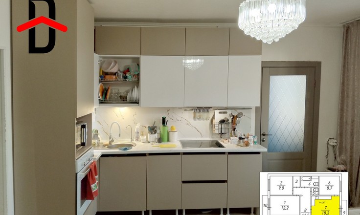 3-комн. на ул. Ладо кецховели, 39